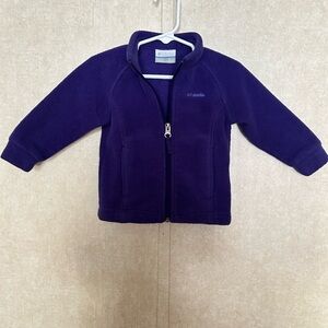 Columbia Rich Purple Fleece Jacket